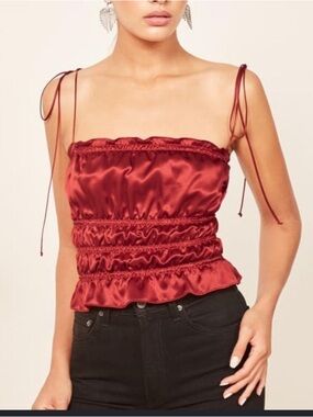 REFORMATION Viviana top